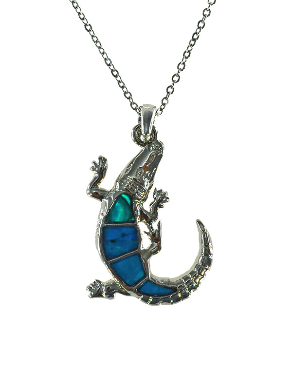 PAUA SHELL PENDANT BOXED