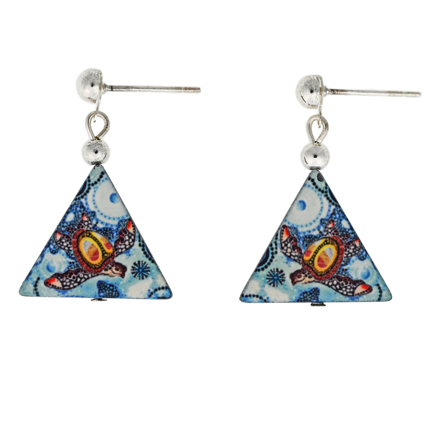 CHERNEE SUTTON EARRINGS TRIANGLE BOXED