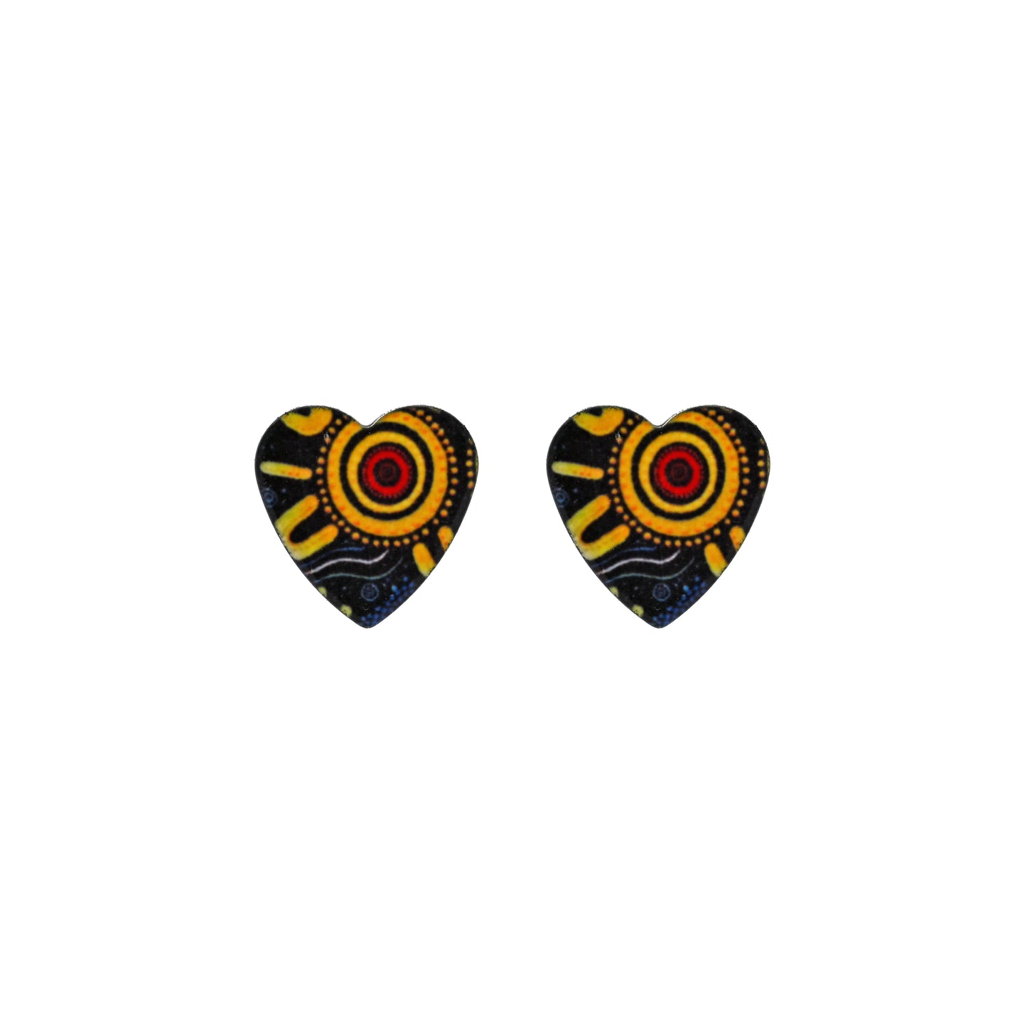 CHERNEE SUTTON EARRINGS HEART