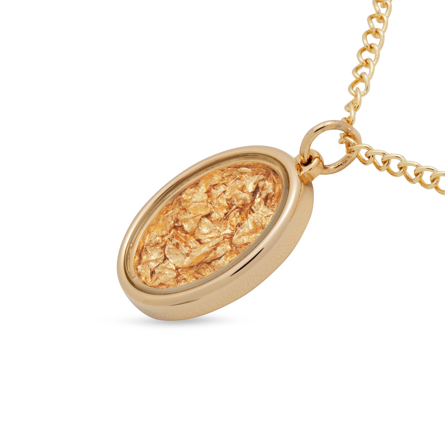 Madison Gold Leaf Pendant