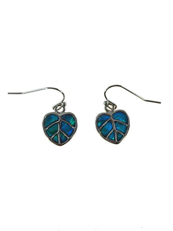 PAUA SHELL EARRING BOXED