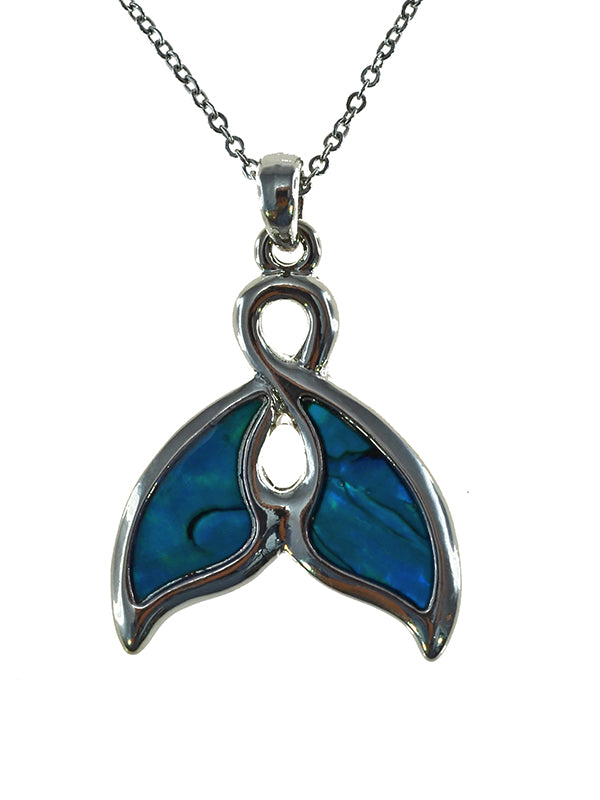 PAUA SHELL PENDANT BOXED