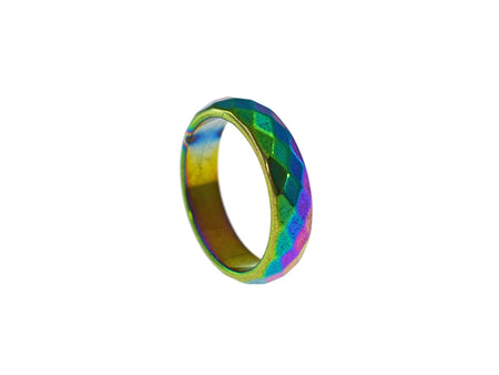 Hematite Rainbow Ring