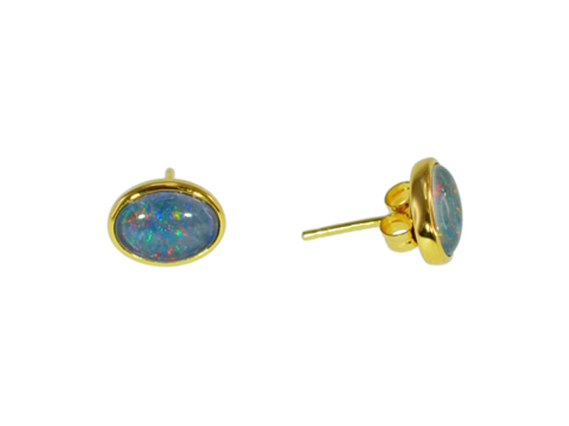 OPAL TRIPLET EARRINGS BOXED