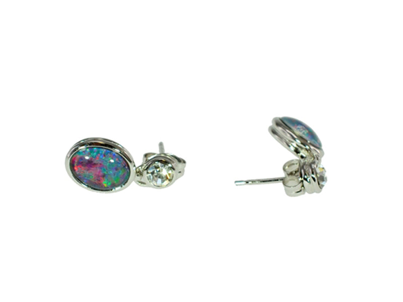 Opal Triplet Earring Boxed