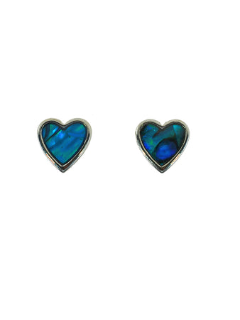 PAUA SHELL EARRING BOXED