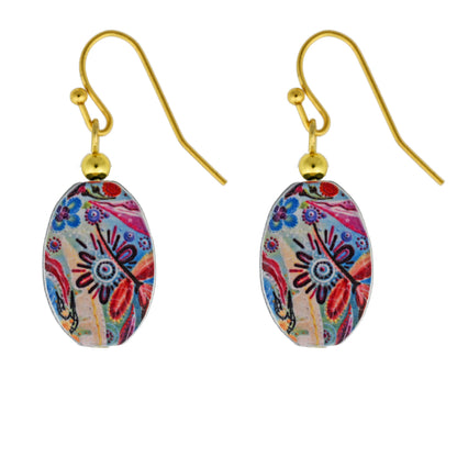 CHERNEE SUTTON EARRINGS OVAL