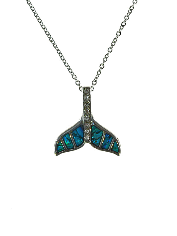 PAUA SHELL PENDANT BOXED