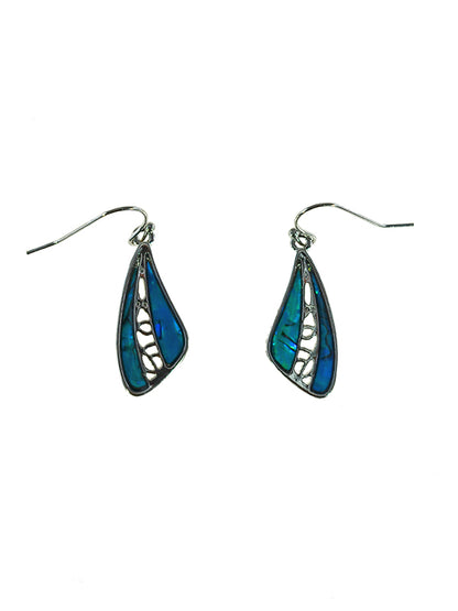 Paua Shell Drop Earrings