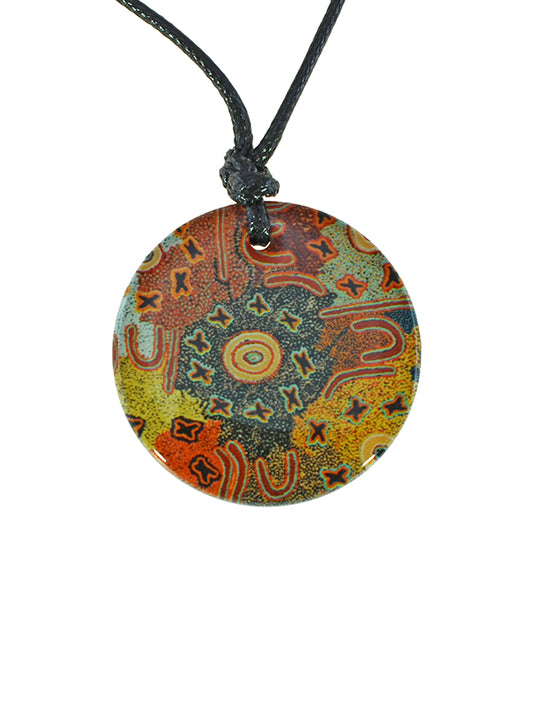 IRON ORE ROUND - ABORIGINAL ART