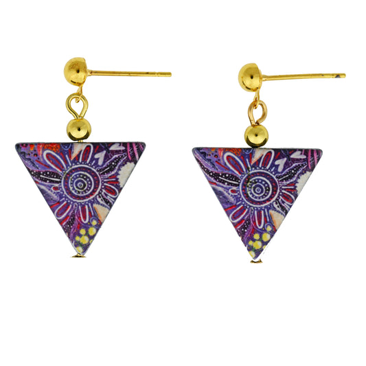 CHERNEE SUTTON EARRINGS TRIANGLE