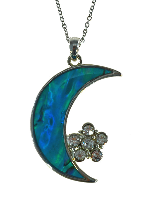 PAUA SHELL PENDANT BOXED