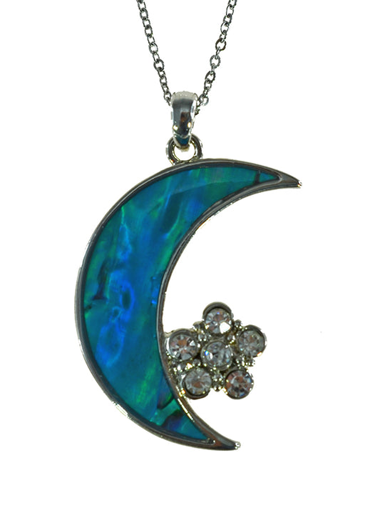 PAUA SHELL PENDANT BOXED