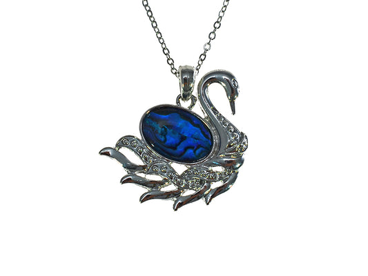 PAUA SHELL PENDANT BOXED