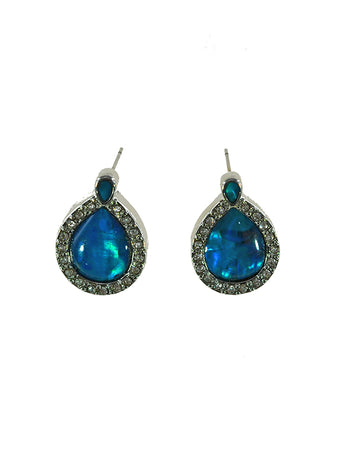 PAUA SHELL EARRING BOXED (DISCONTINUED)