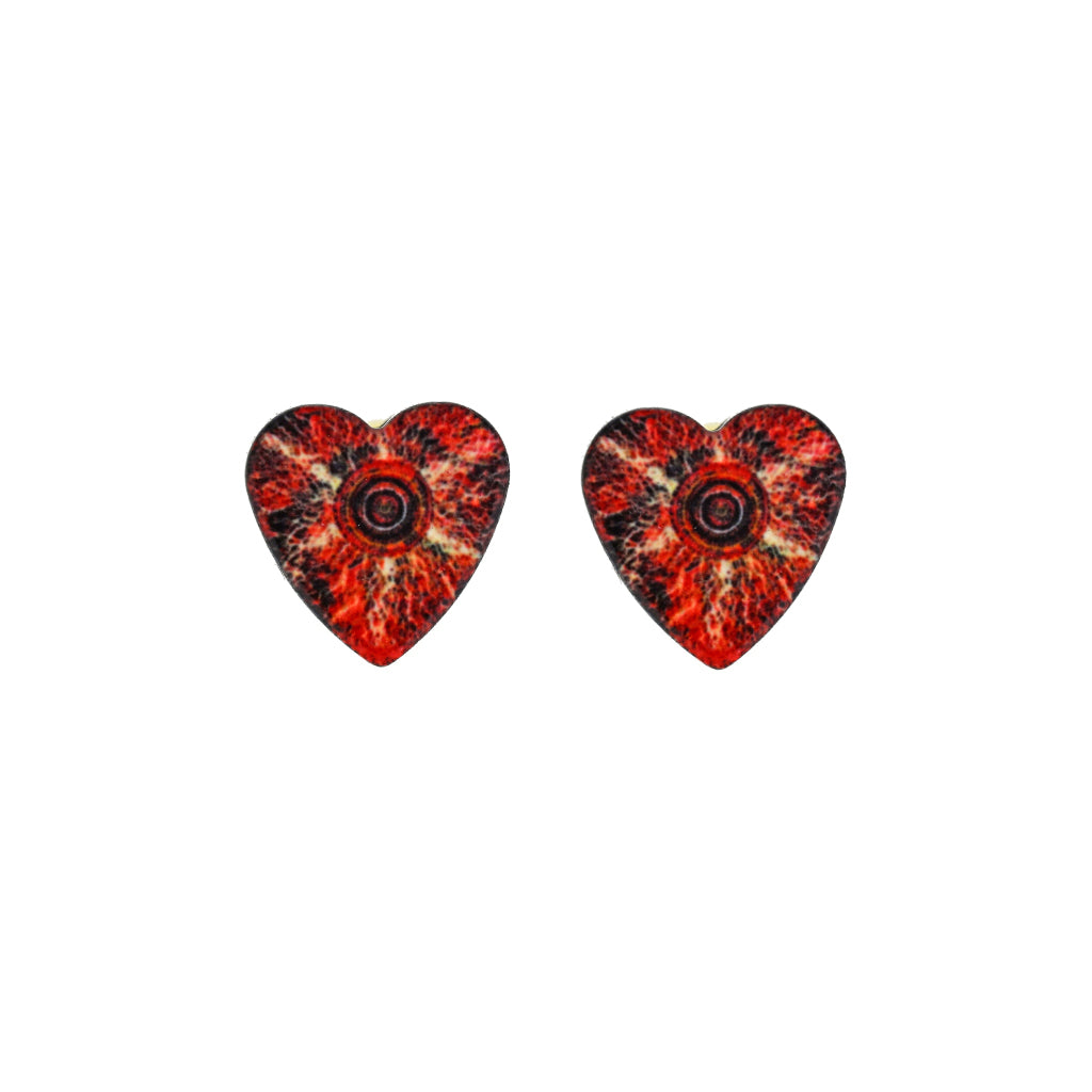 CHERNEE SUTTON EARRINGS HEART BOXED