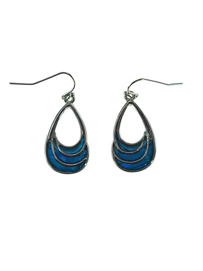 Paua Shell Drop Earrings