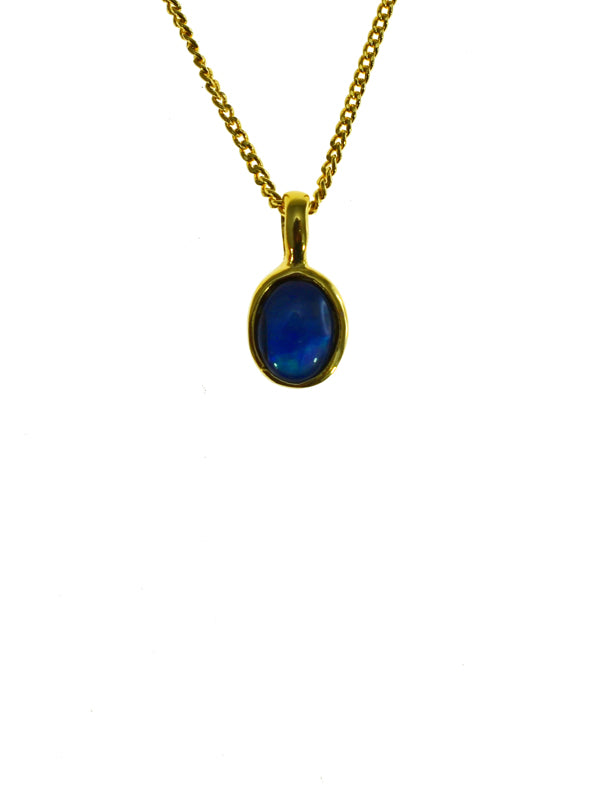 PAUA SHELL PENDANT BOXED