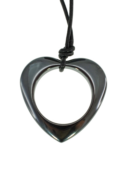 IRON ORE HEART PENDANT