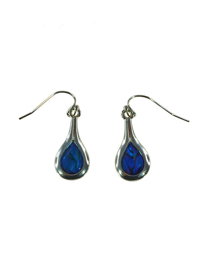 Paua Shell Drop Earrings