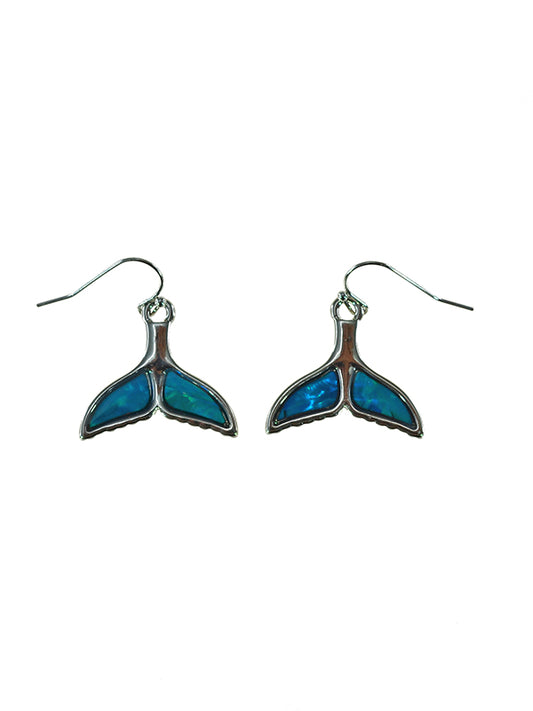 PAUA SHELL EARRING BOXED