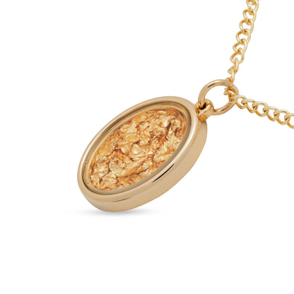 Madison Gold Leaf Pendant