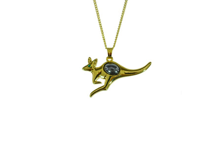 IRON ORE KANGAROO PENDANT