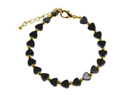 IRON ORE HEART BRACELET