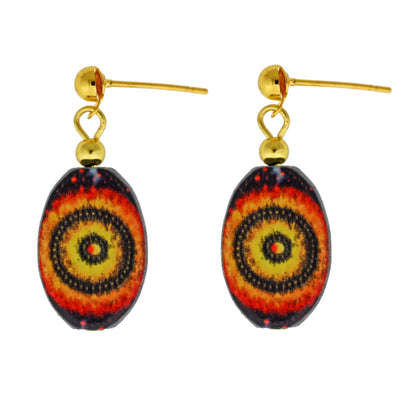 CHERNEE SUTTON EARRINGS OVAL
