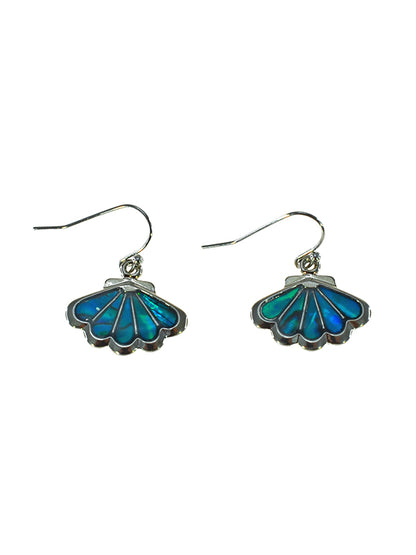 PAUA SHELL EARRING BOXED