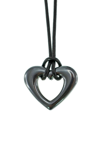 IRON ORE SMALL HEART PENDANT
