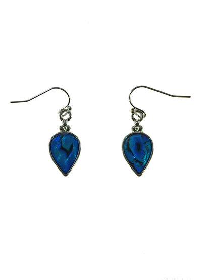 Paua Shell Drop Earrings