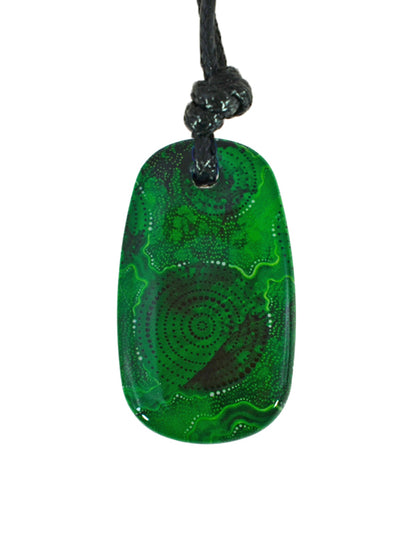 CHERNEE SUTTON - WATERHOLES (GREEN)