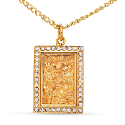 Amanda Diamante Gold Pendant