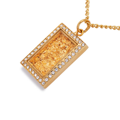 Amanda Diamante Gold Pendant