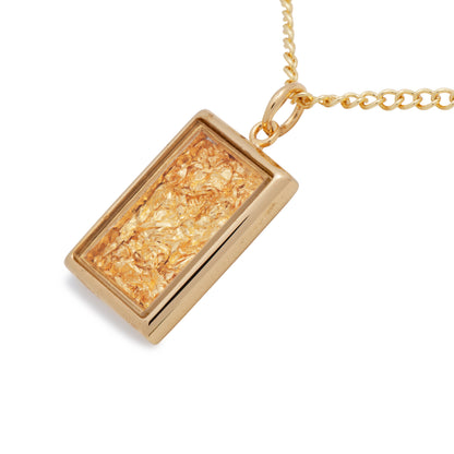 Savannah Gold Leaf Pendant