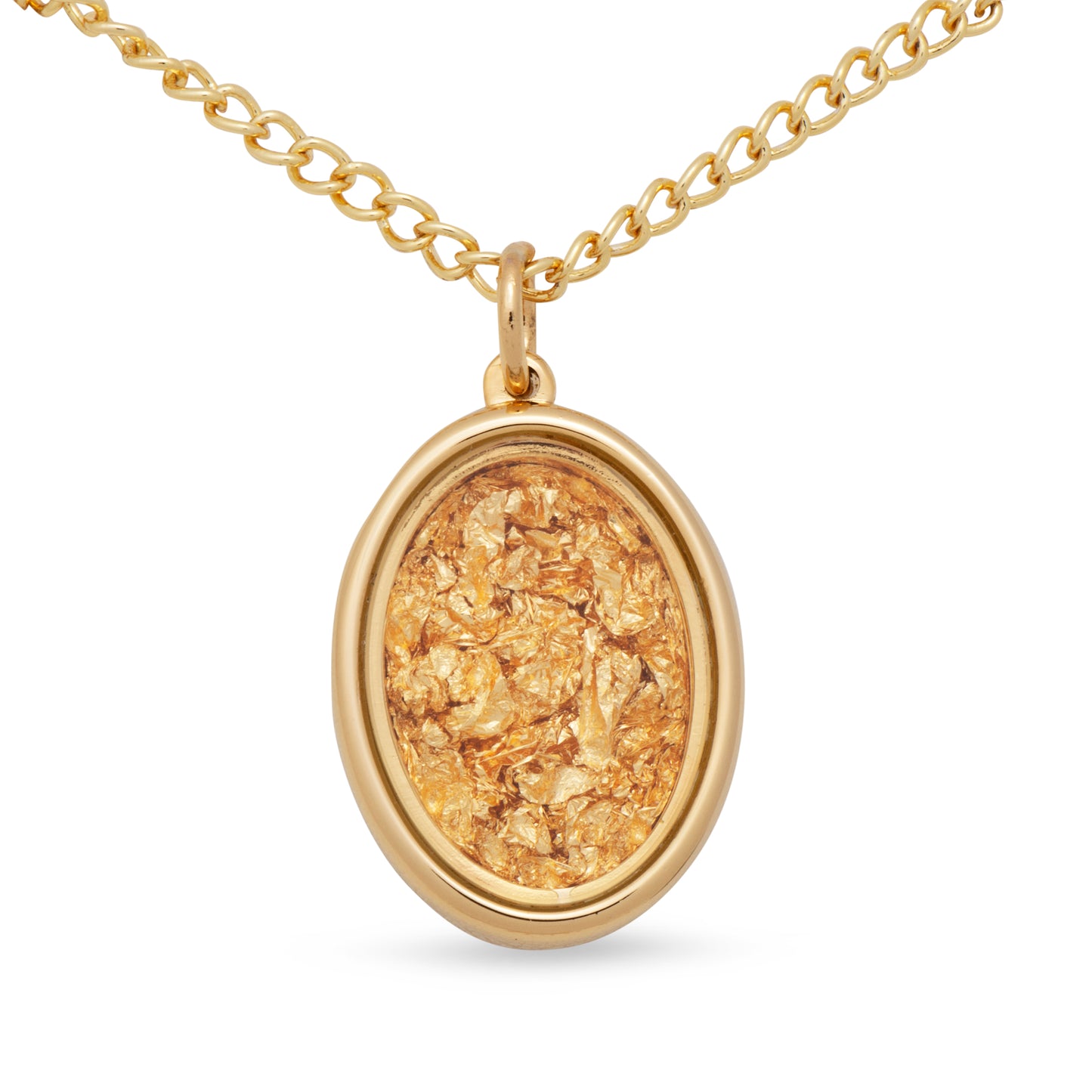 Madison Gold Leaf Pendant
