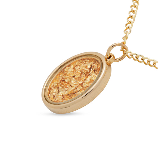 Madison Gold Leaf Pendant