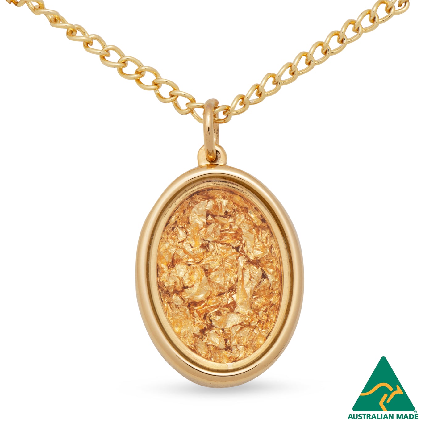Madison Gold Leaf Pendant