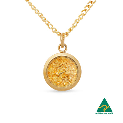 Matilda Petite Gold Leaf Pendant