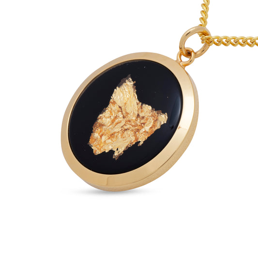 Tasmania Gold Leaf Pendant