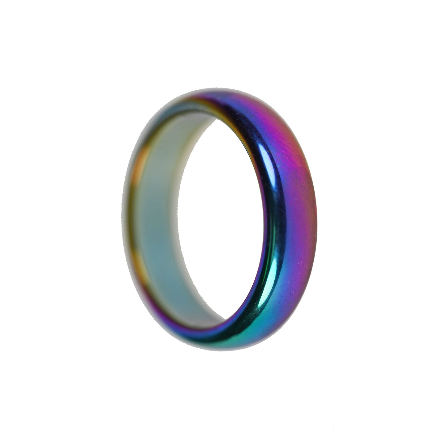 Iron Ore Rainbow Ring