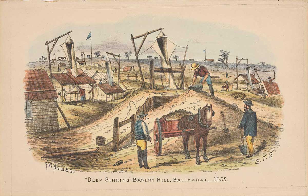 Gold was first discovered in 1851 in New South Wales