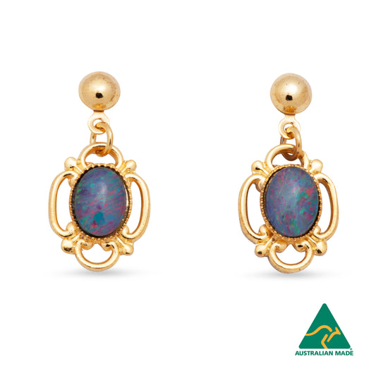 Opal Triplet Earring Boxed