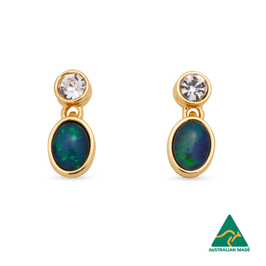 Opal Triplet Earring Boxed