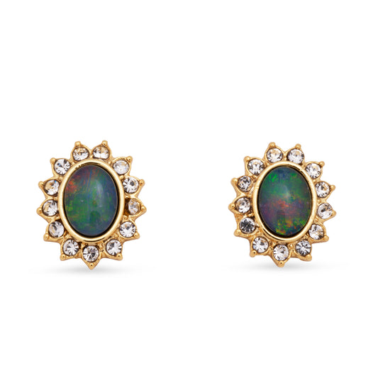 Opal Triplet Earring Boxed