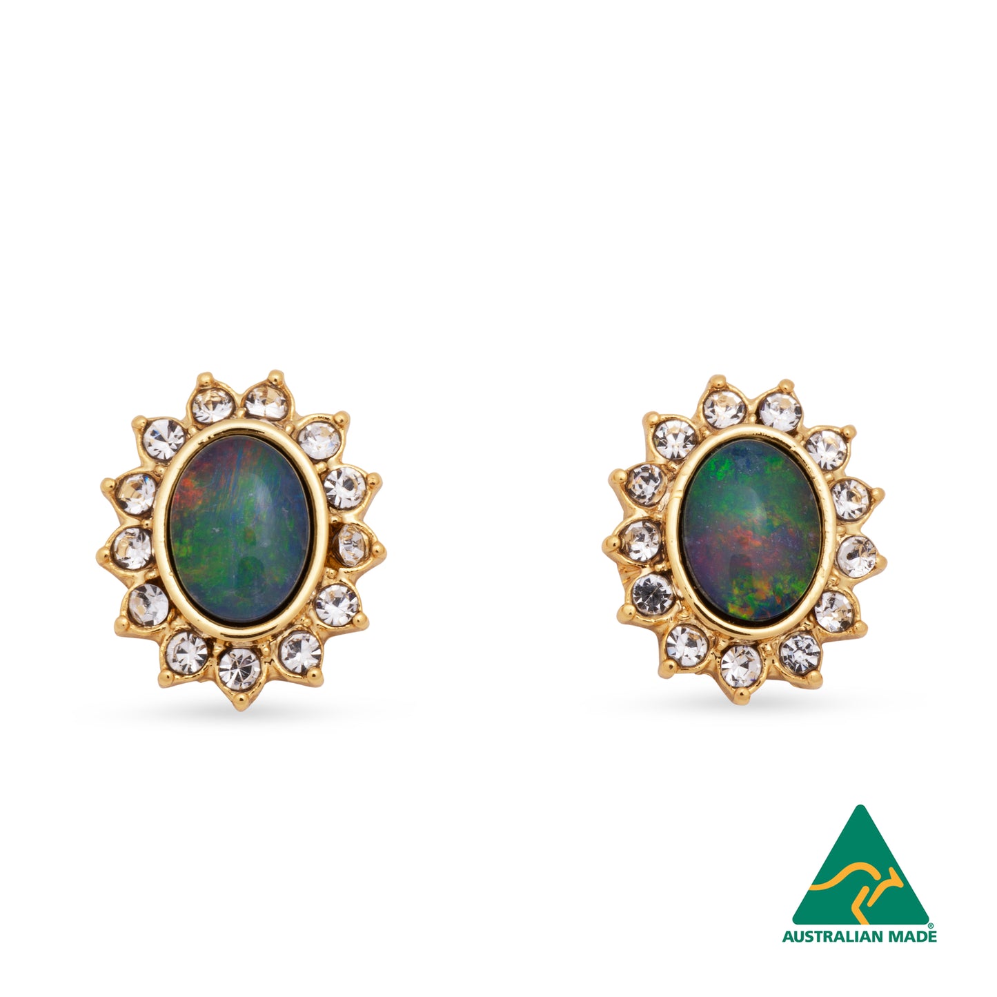 Opal Triplet Earring Boxed