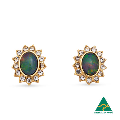 Opal Triplet Earring Boxed