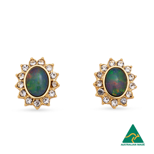 Opal Triplet Earring Boxed