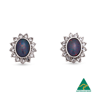 Opal Triplet Earring Boxed